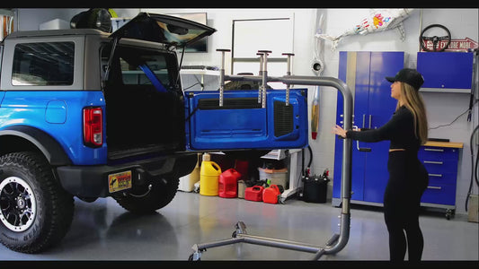 LIFTnGO®  for JEEP® WRANGLER & FORD® BRONCO Hard Top Removal Storage Tool/Hoist/Lift